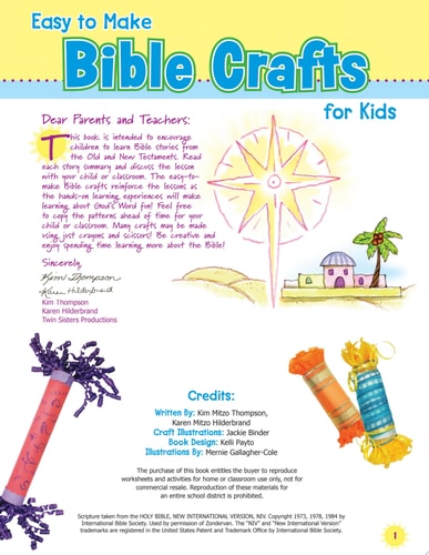 Easy-to-Make Bible Crafts for Kids