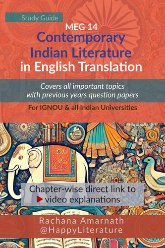 Contemporary Indian Literature in English Translation Study Guide: Covers All Important Topics with Previous Years Questions Papers