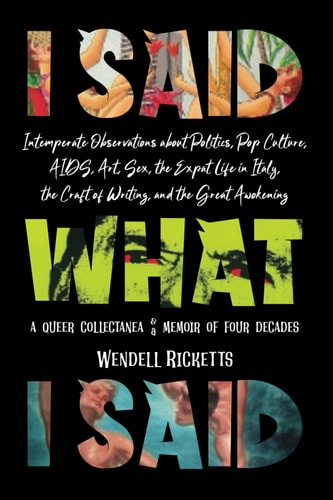 I Said What I Said: Intemperate Observations about Politics, Pop Culture, AIDS, Art, Sex, the Expat Life in Italy, the Craft of Writing, and the Great ... Queer Collectanea & a Memoir of Four Decades