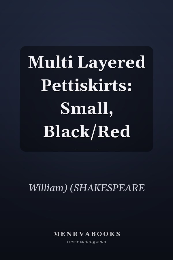 Multi Layered Pettiskirts: Small, Black/Red