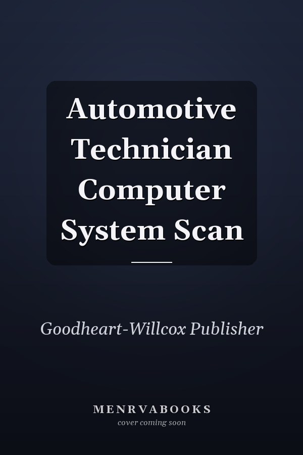 Automotive Technician Computer System Scan