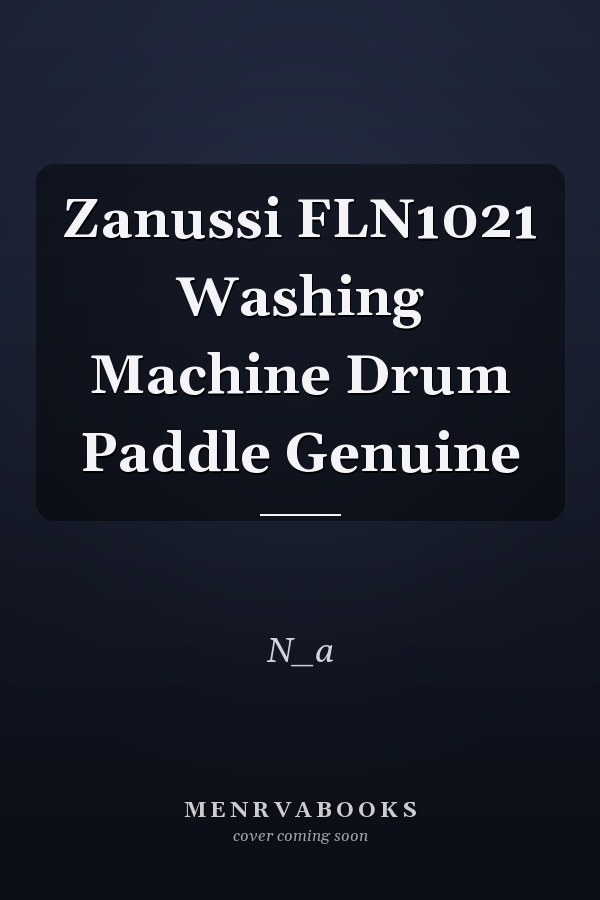 Zanussi FLN1021 Washing Machine Drum Paddle Genuine