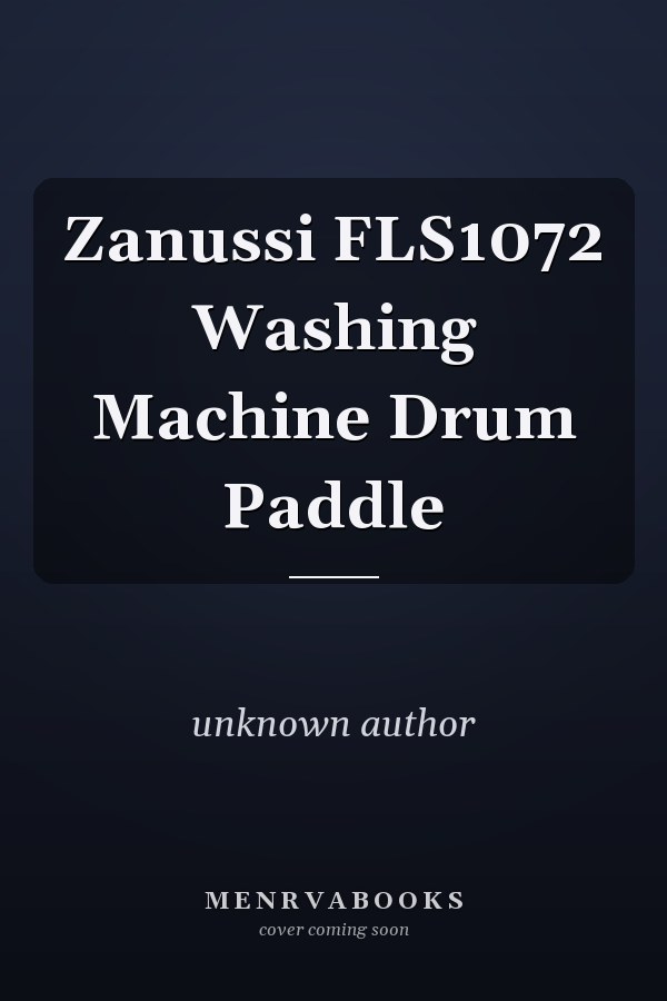 Zanussi FLS1072 Washing Machine Drum Paddle