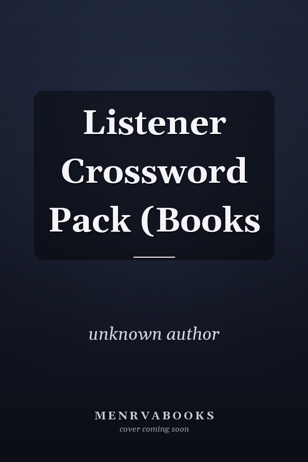 Listener Crossword Pack