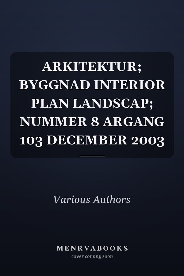 Arkitektur: Byggnad, Interiör, Plan, Landskap