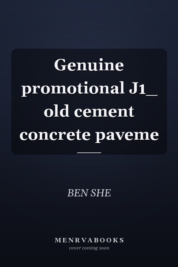 Genuine Promotional: Old Cement Concrete Pavement