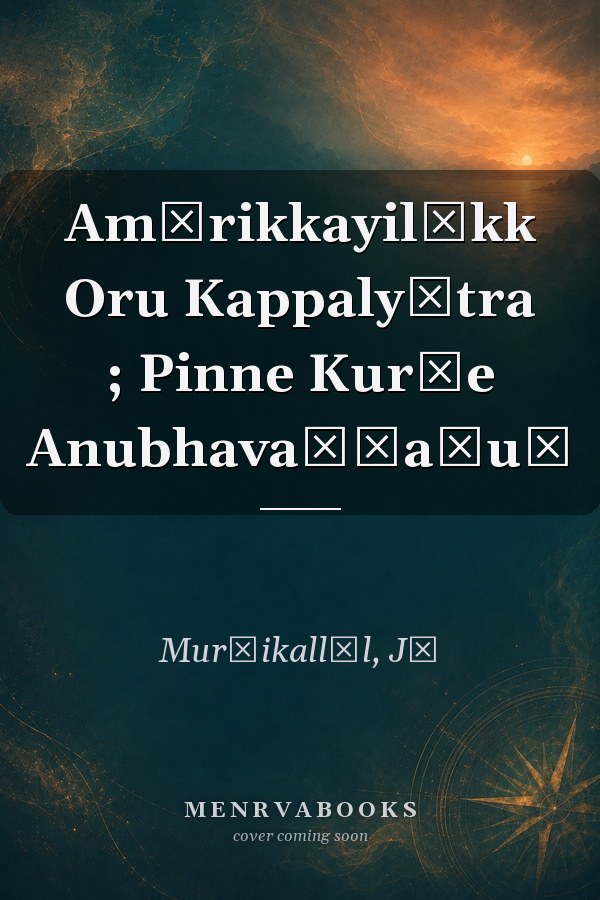 Amērikkayilēkk Oru Kappalyātra ; Pinne Kur̲e Anubhavaṅṅaḷuṃ