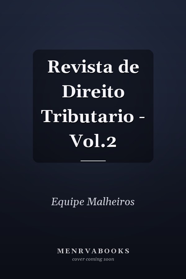 Revista de Direito Tributario - Vol.2