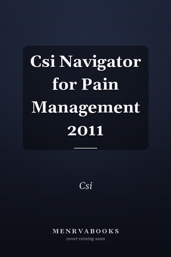 CSI Navigator for Pain Management