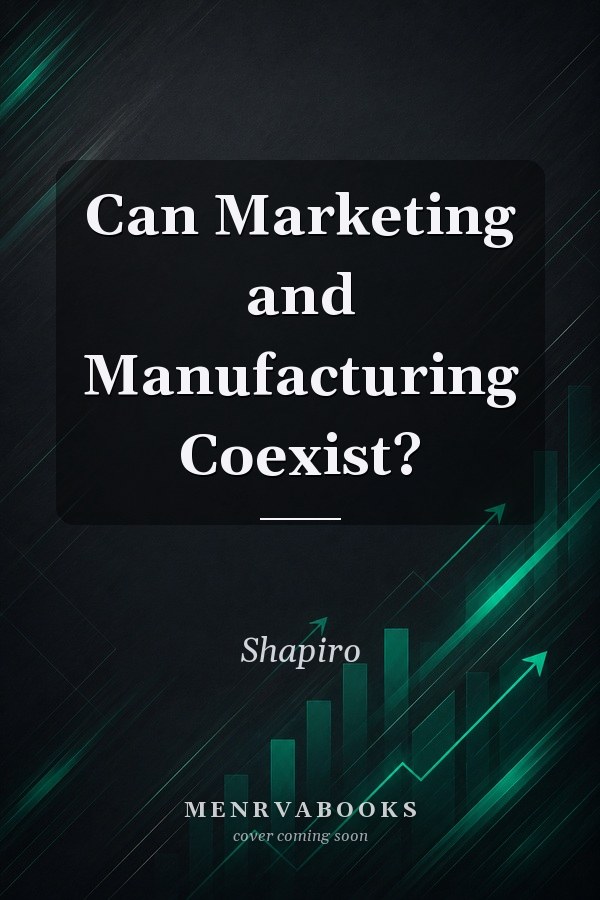 Can Marketing and Manufacturing Coexist?