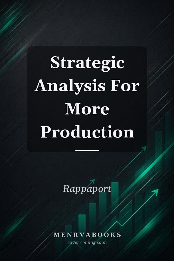 Strategic Analysis For More Production