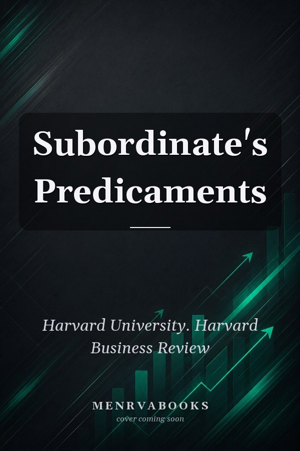 Subordinate's Predicaments