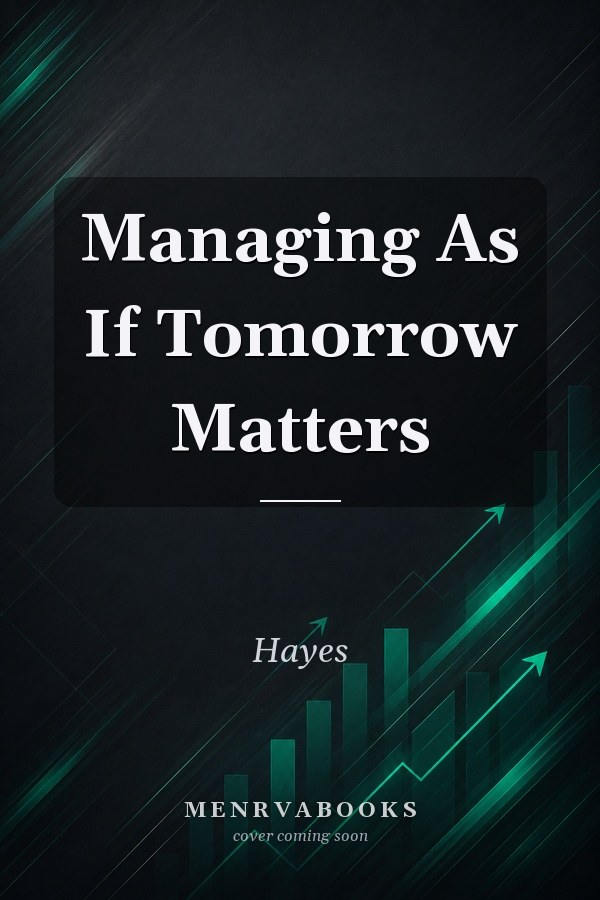 Managing As If Tomorrow Matters