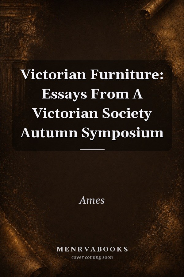 Victorian Furniture: Essays From A Victorian Society Autumn Symposium