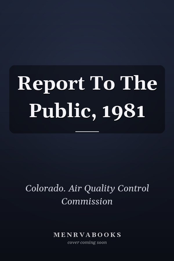 Report To The Public, 1981
