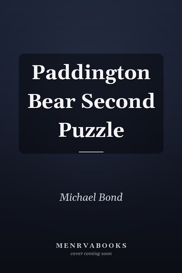 Paddington Bear Second Puzzle