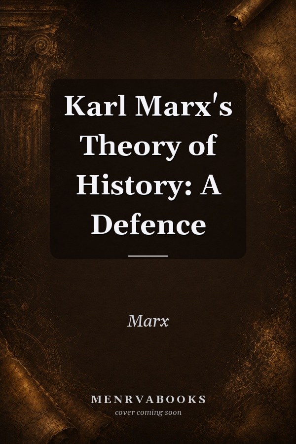 Karl Marx's Theory of History: A Defence