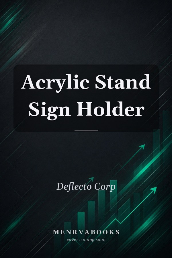 Acrylic Stand Sign Holder
