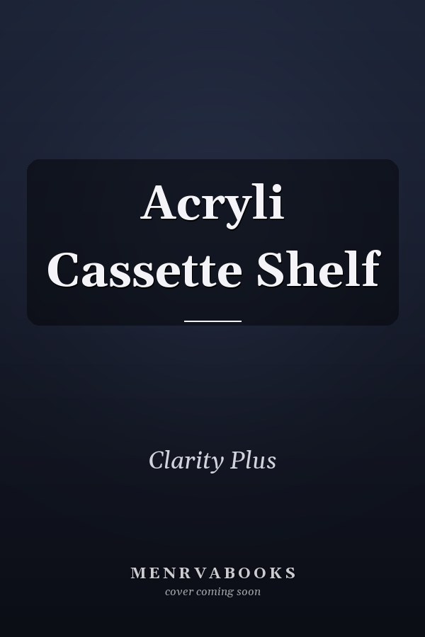 Acrylic Cassette Shelf