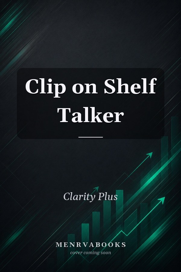 Clip on Shelf Talker