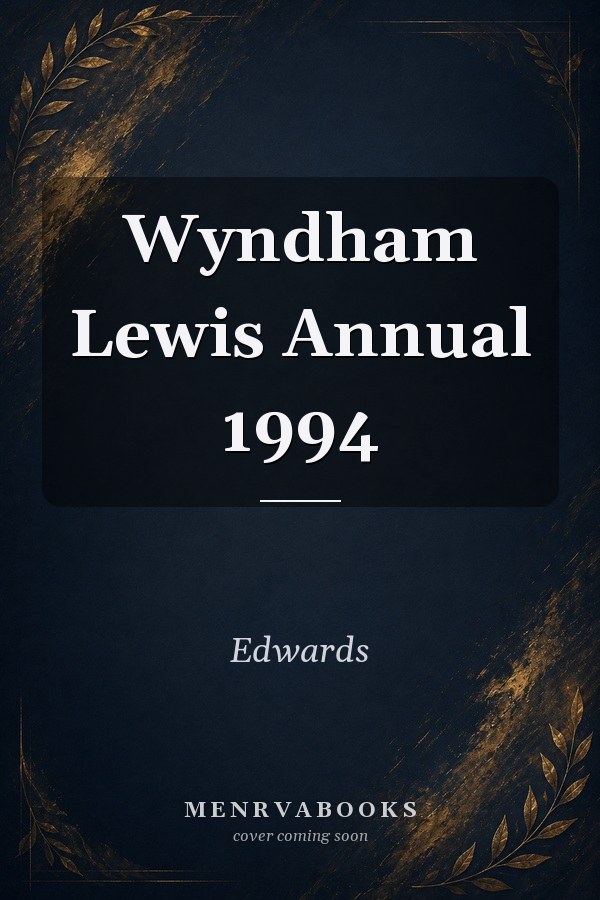 Wyndham Lewis Annual 1994