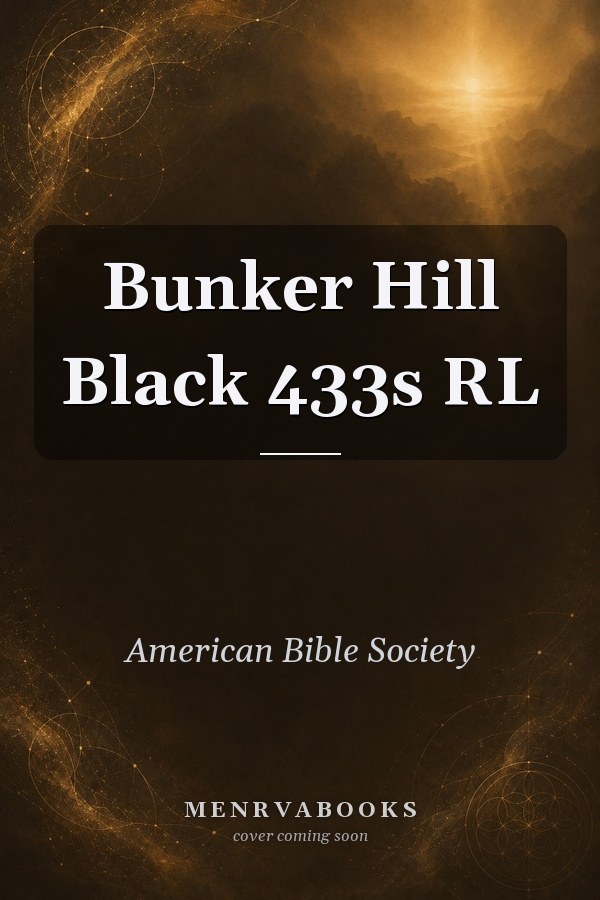 Bunker Hill Black 433s RL