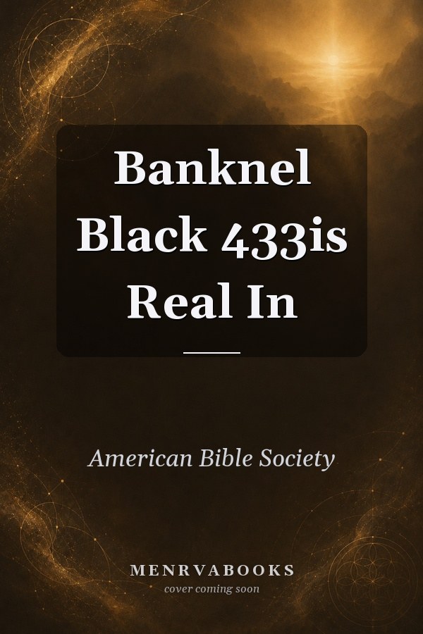 Banknel Black 433is Real In