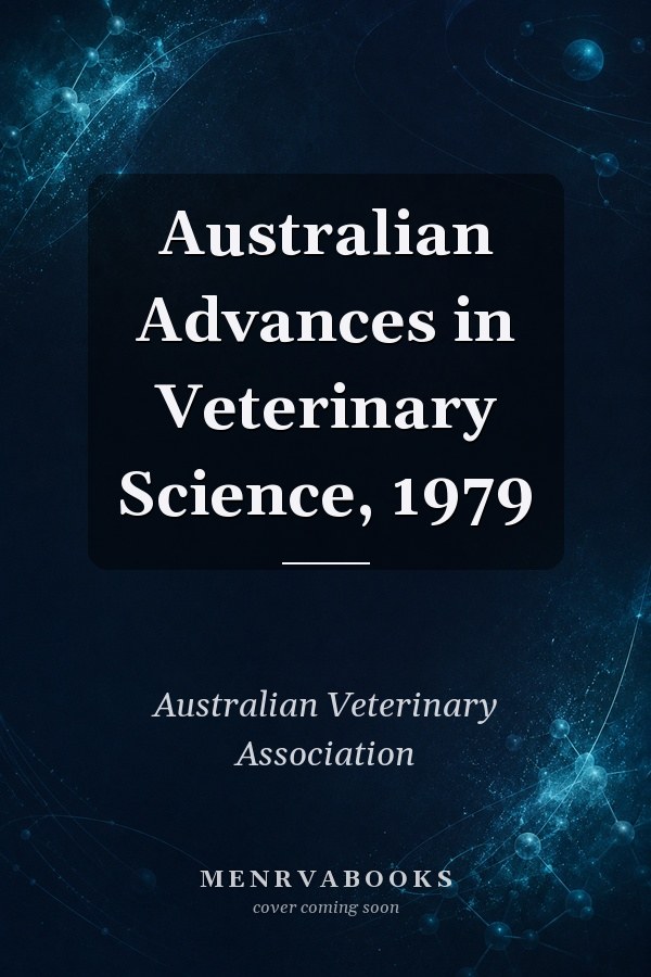 Australian Advances in Veterinary Science, 1979