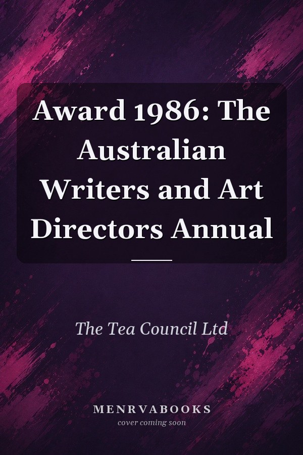 Award 1986: The Australian Writers and Art Directors Annual
