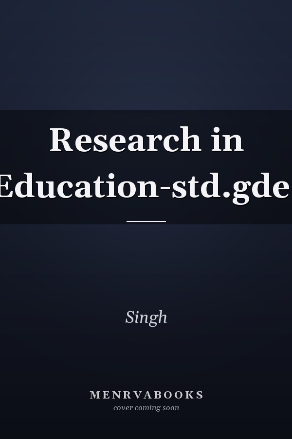 Research in Education: Standard Guide