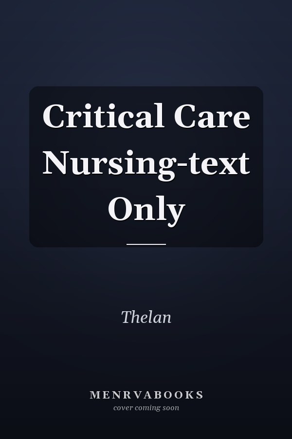 Critical Care Nursing