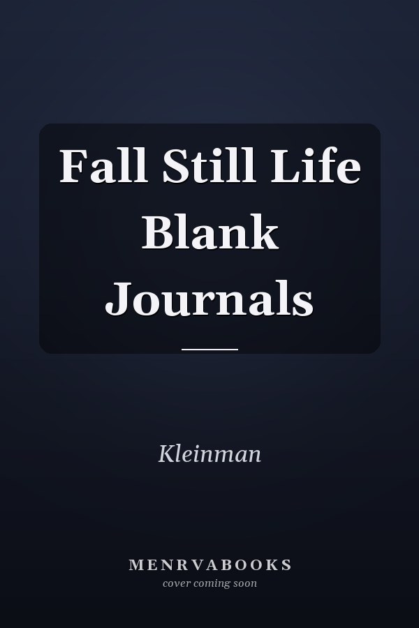 Fall Still Life Blank Journals