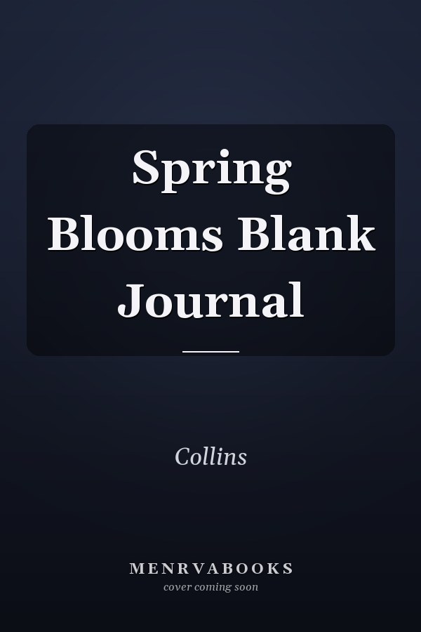 Spring Blooms Blank Journal