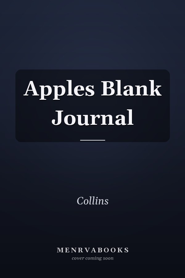 Apples Blank Journal