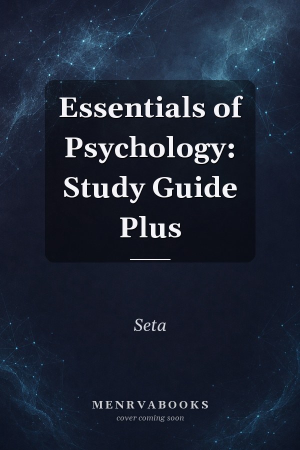 Essentials of Psychology: Study Guide Plus