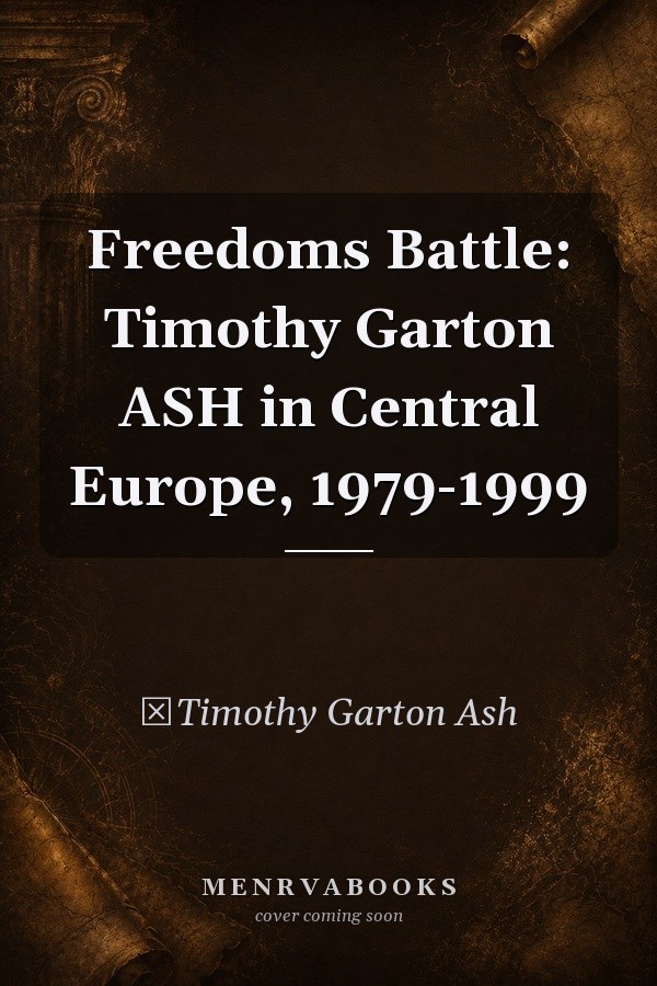 Freedom's Battle: Timothy Garton Ash in Central Europe, 1979-1999