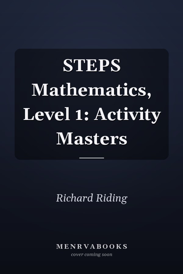 STEPS Mathematics, Level 1: Activity Masters