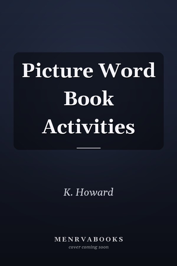 Picture Word Book Activities