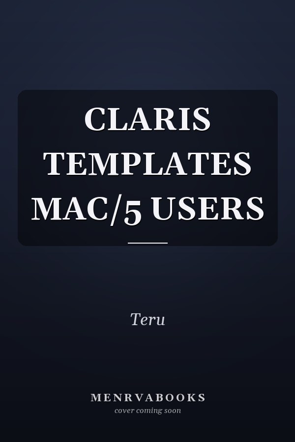 Claris Templates: Mac/5 Users