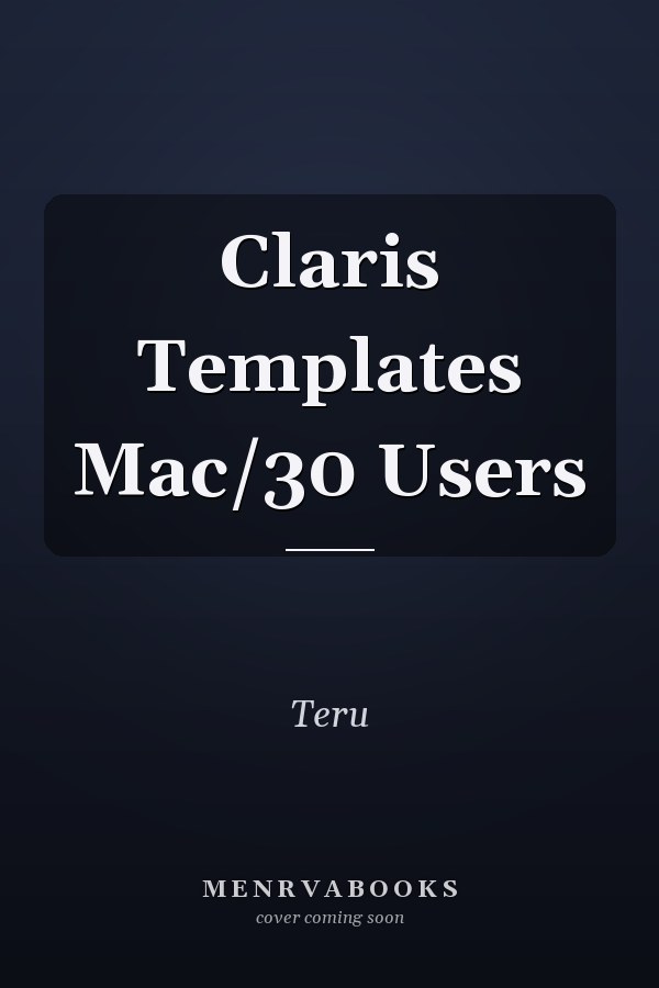 Claris Templates Mac: 30 Users