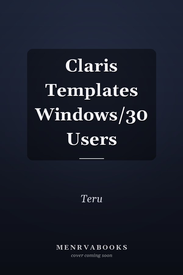 Claris Templates Windows/30 Users