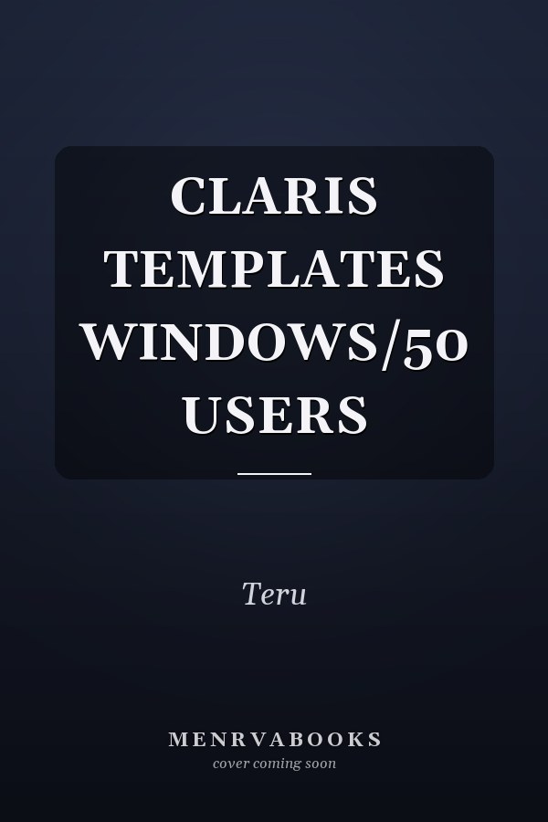 Claris Templates: Windows/50 Users