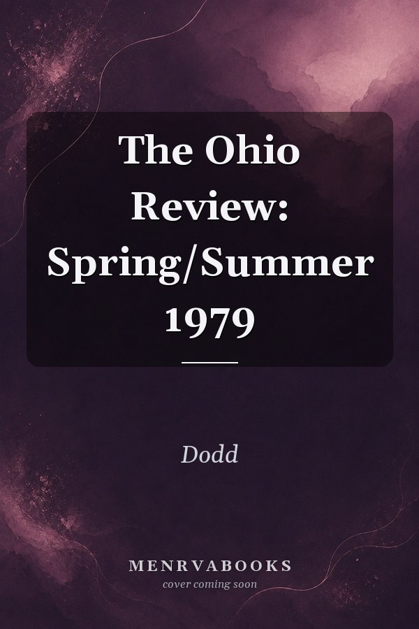The Ohio Review: Spring/Summer 1979