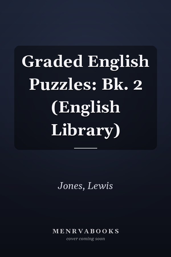 Graded English Puzzles: Bk. 2