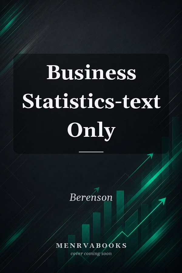 Business Statistics-text Only