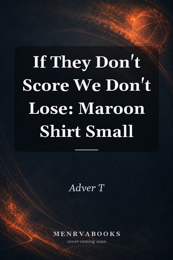 If They Don't Score We Don't Lose: Maroon Shirt Small