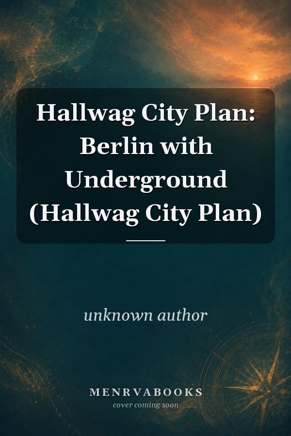 Hallwag City Plan: Berlin with Underground