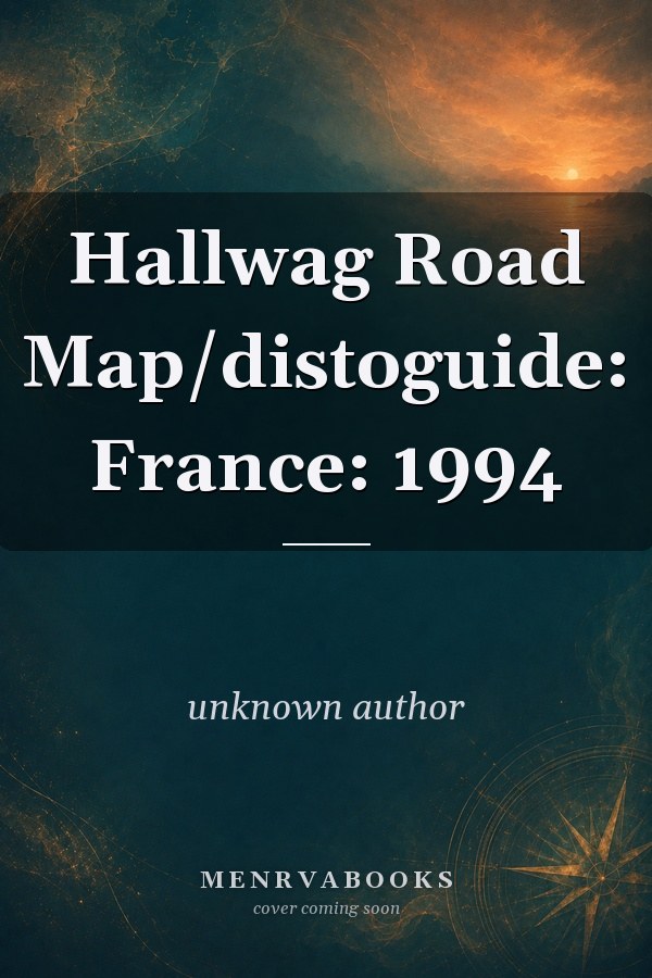 Hallwag Road Map/distoguide: France