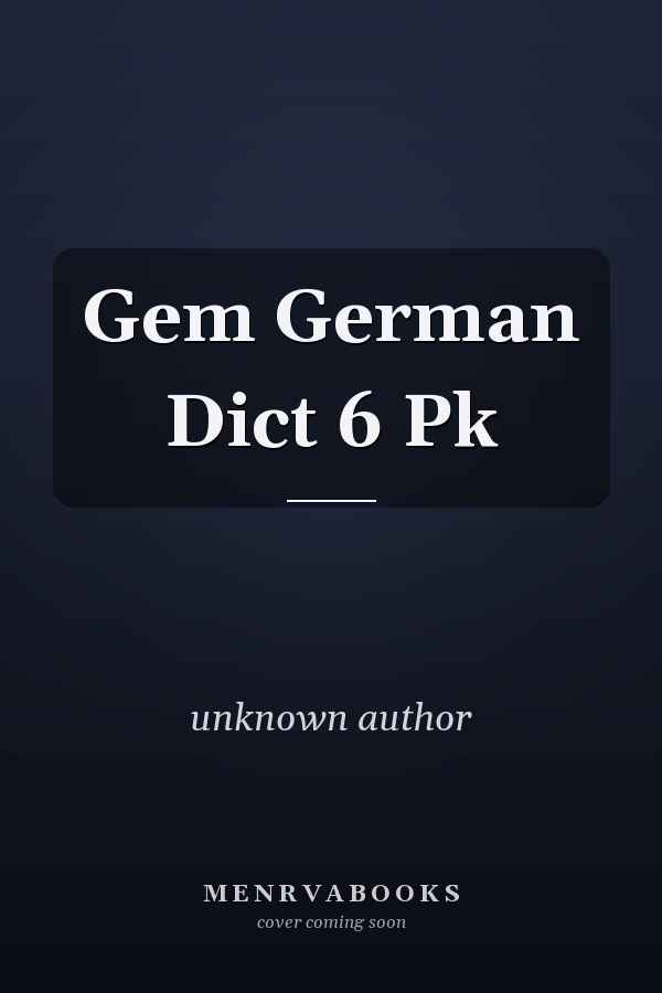 Gem German Dictionary