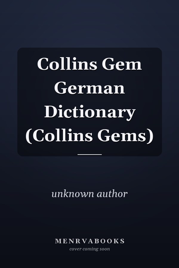 Collins Gem German Dictionary
